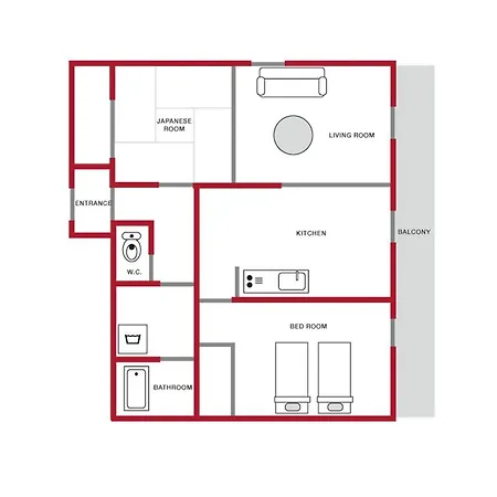 Asayake Apartment Tokyo Exterior photo
